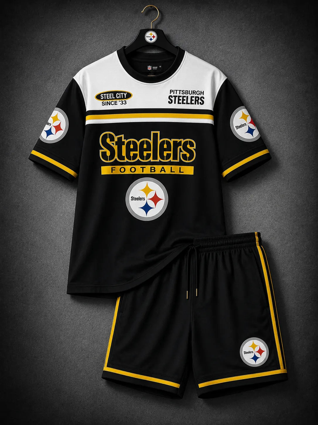 Men's Steelers Jersey Set – New Design