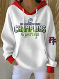 Women'S Casual Seahawk Champion Art Printed Hoodie