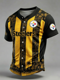 Men's Football Print Shirt