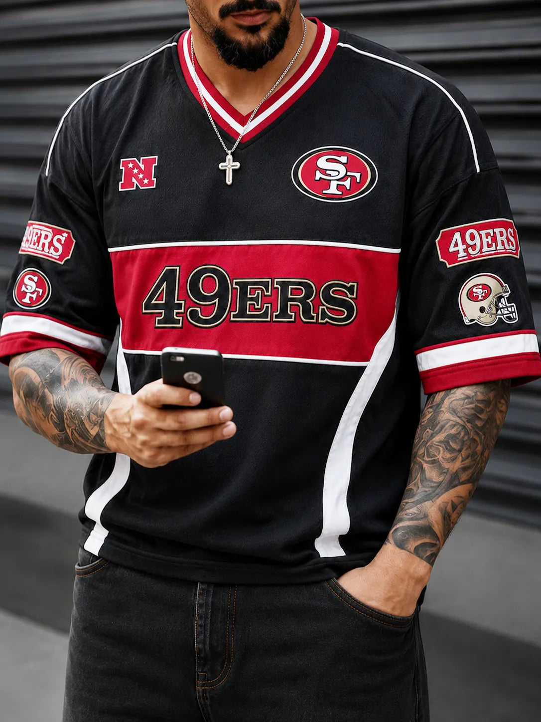 Men's 49ers Retro T-Shirt – New Design