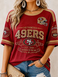 Women's 49ers Crew Neck Tee