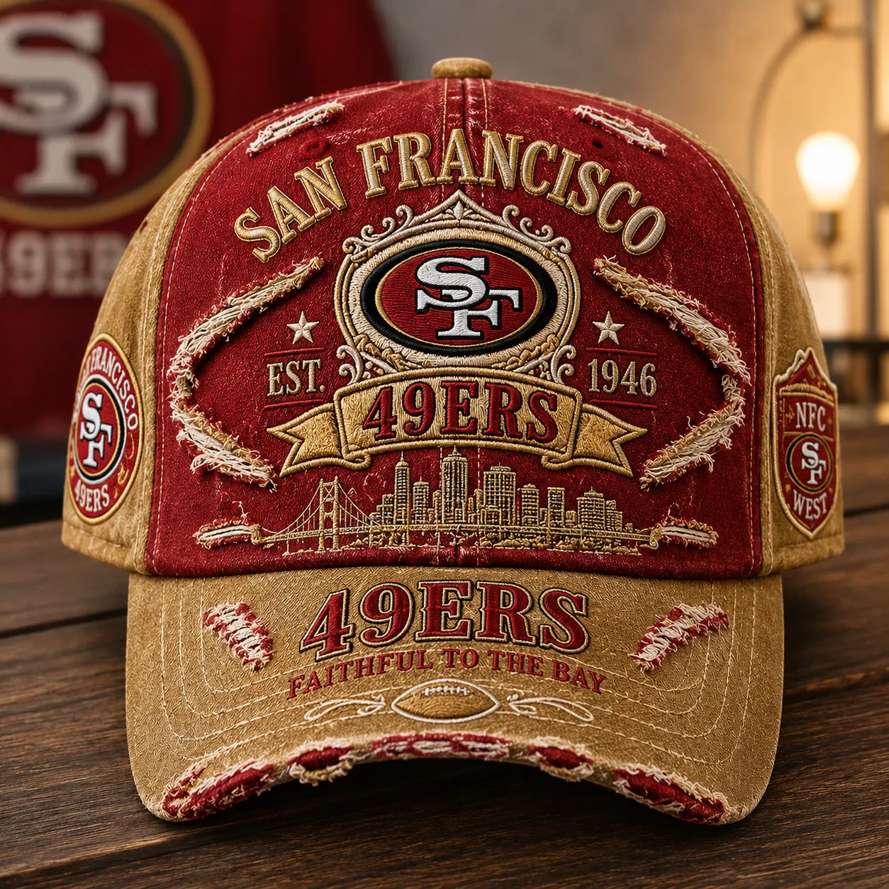 Men's 49ers Vintage Baseball Cap