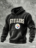 Men's Steelers Print Hoodies