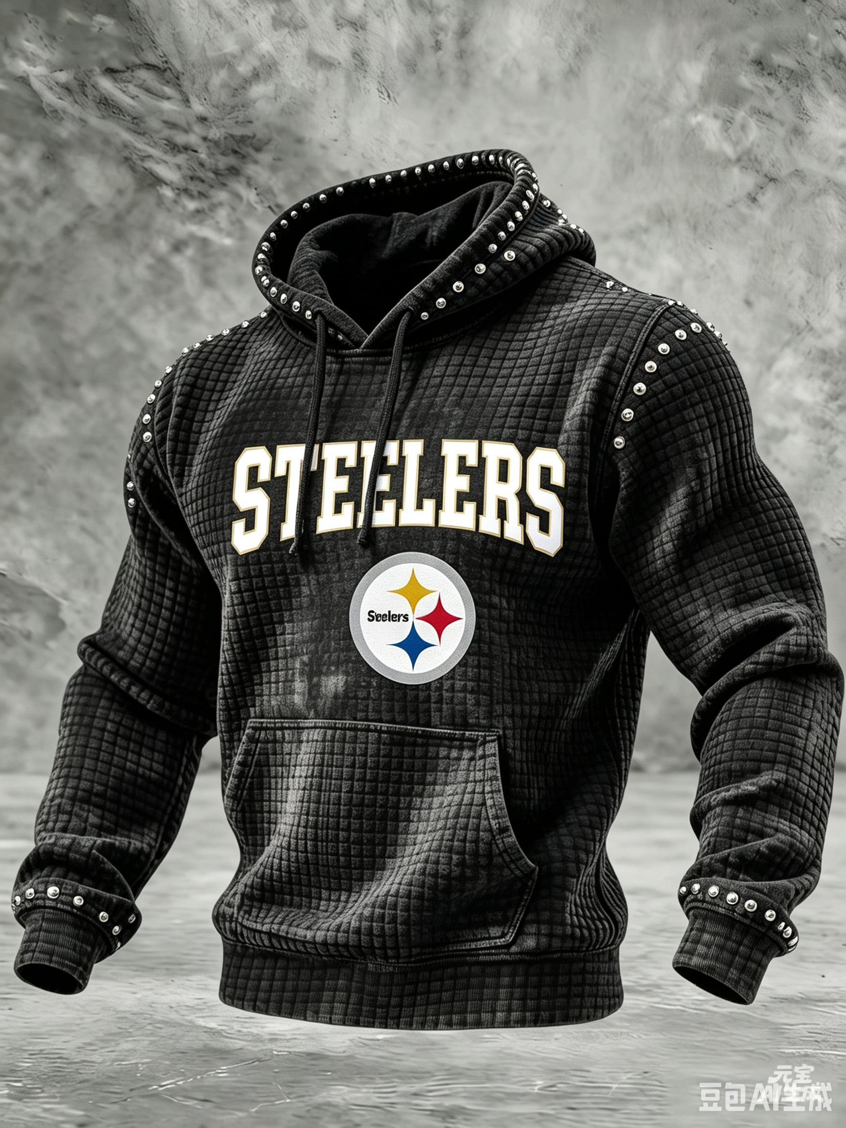 Men's Steelers Print Hoodies
