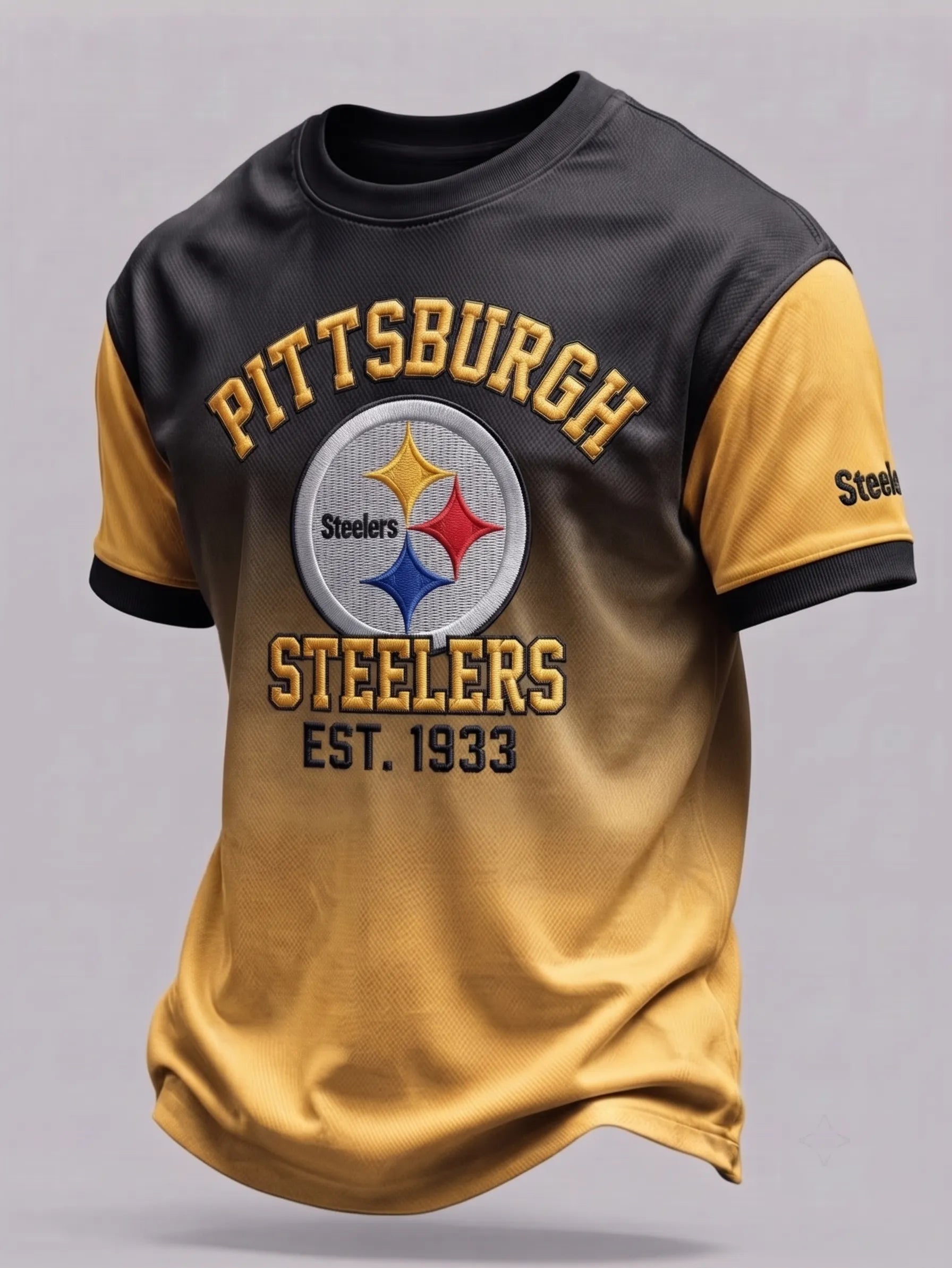 Men's Pittsburgh Steelers Fan Print T-Shirt