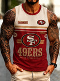 Men's San Francisco 49ers Team Sleeveless Jersey Tank Top