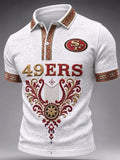 Men's San Francisco 49ersl Team Fan Polo Shirt
