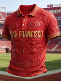 Men's San Francisco 49ersl Team Fan Polo Shirt