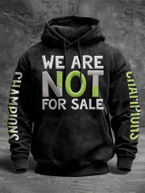 Men'S Casual Seattle Champion Printed Hooded Sweatshirt