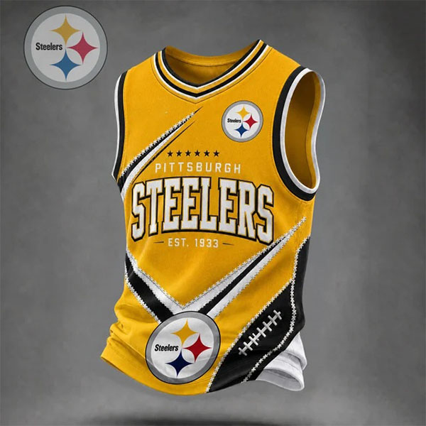 Men's Pittsburgh Steelers Football Print Tank Top