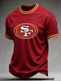 Men's 49ers Print Polo Shirt