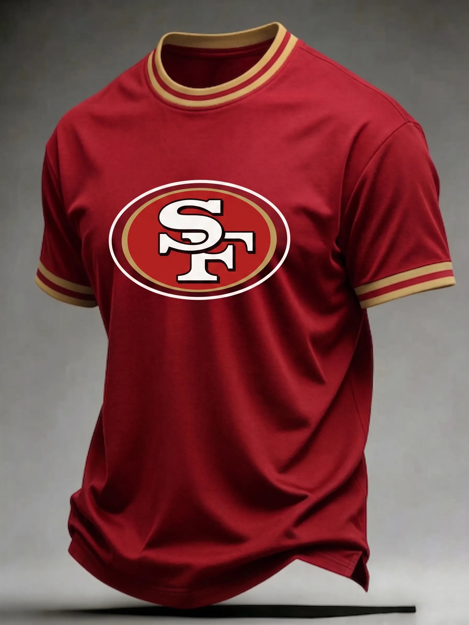 Men's 49ers Print Polo Shirt