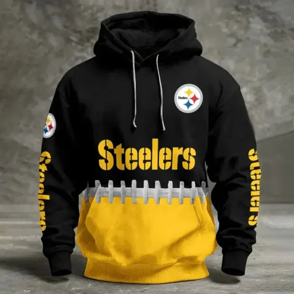 Men's Pittsburgh Steelers Football Team Jersey Fans Hoodie