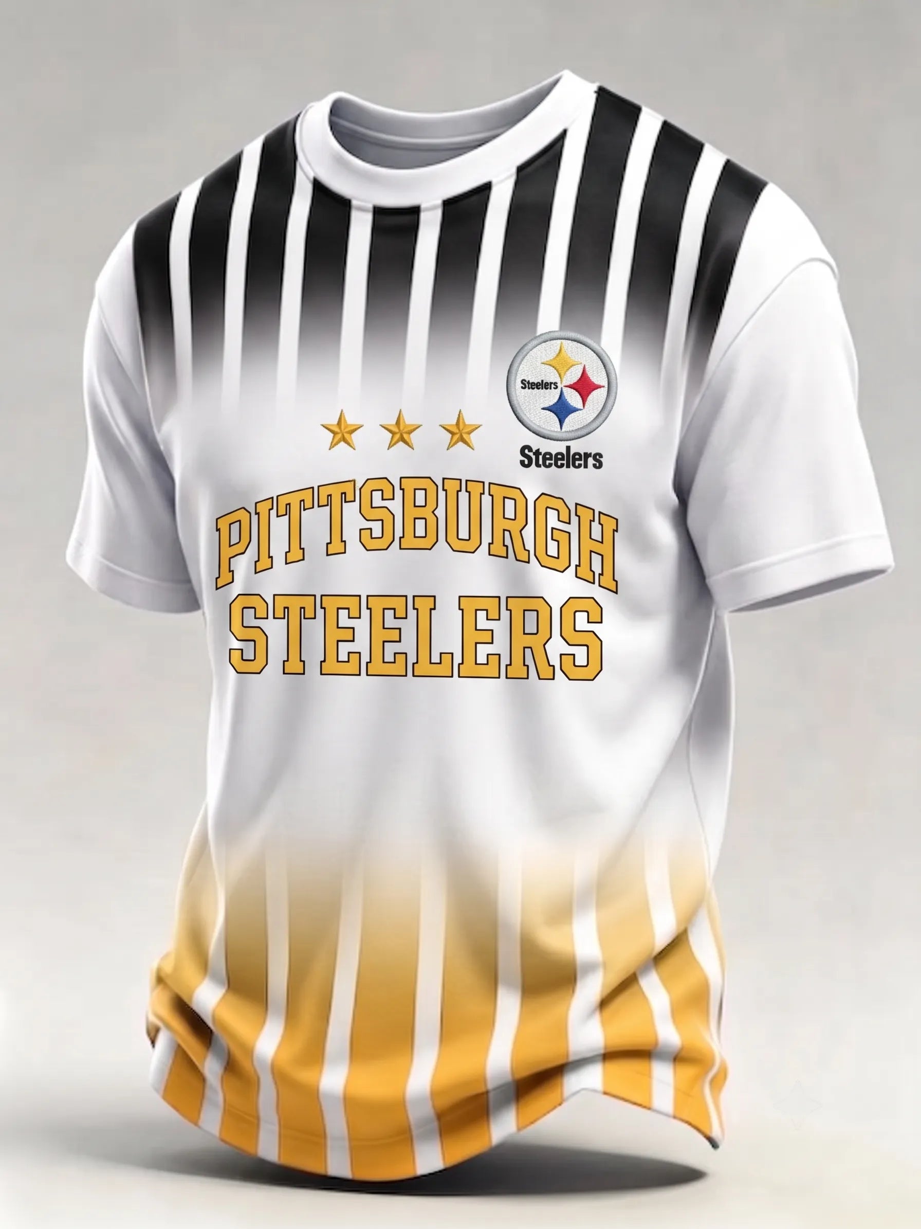Men's Pittsburgh Steelers Fan Print T-Shirt