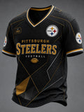Men's Pittsburgh Steelers Geometric Graphic Top