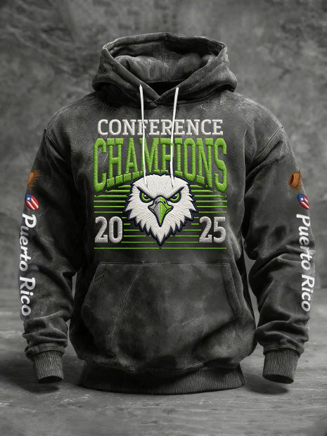Men'S Casual Wear Wepa Printed Hooded Sweatshirt