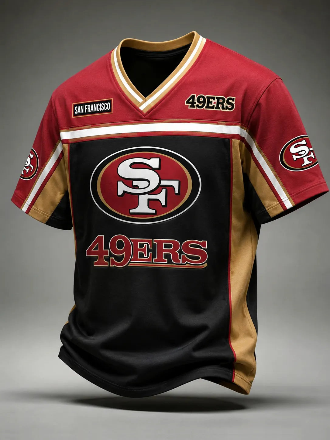 Men's 49ers Retro T-Shirt – New Design