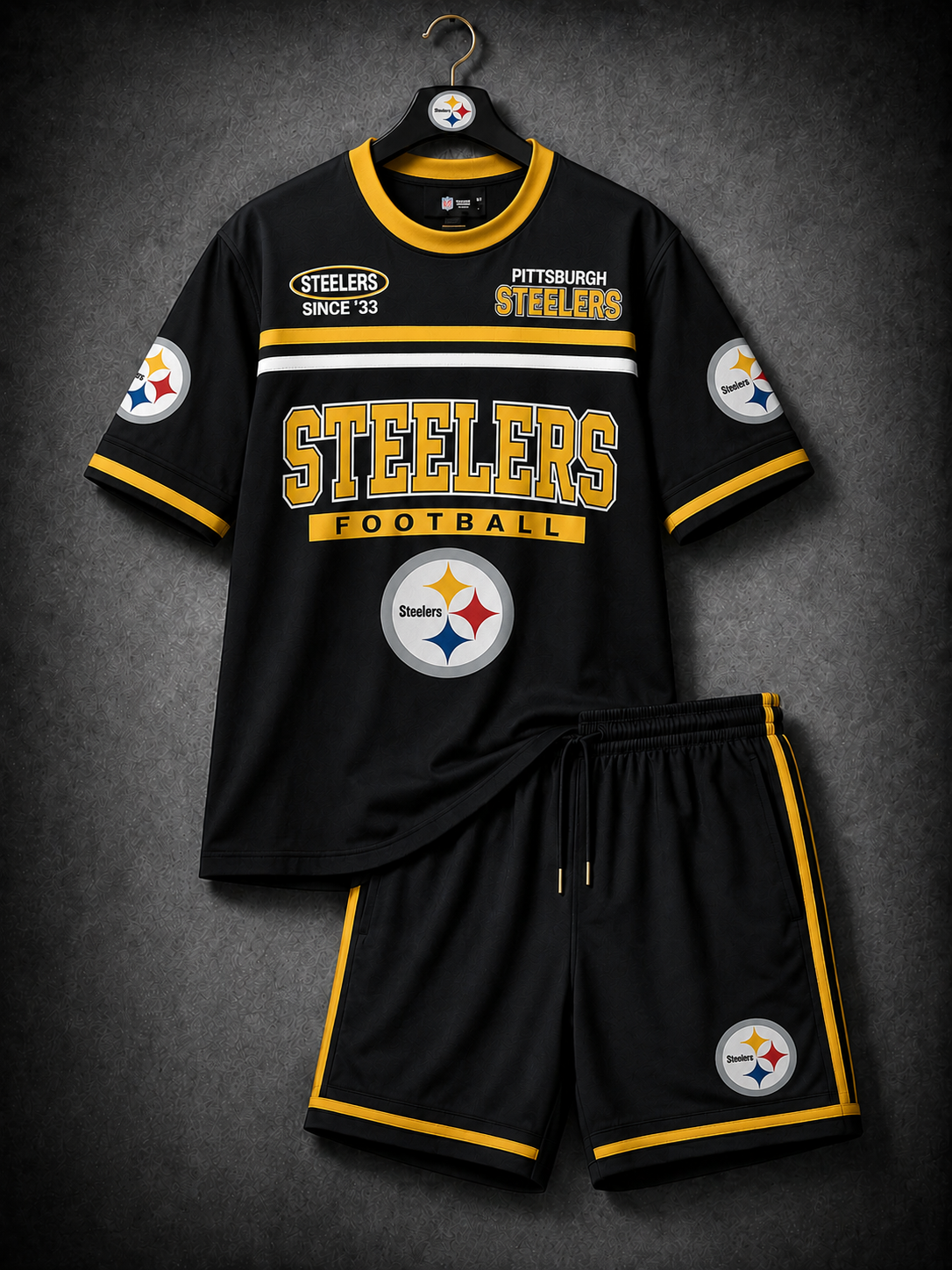Men's Steelers Jersey Set – New Design