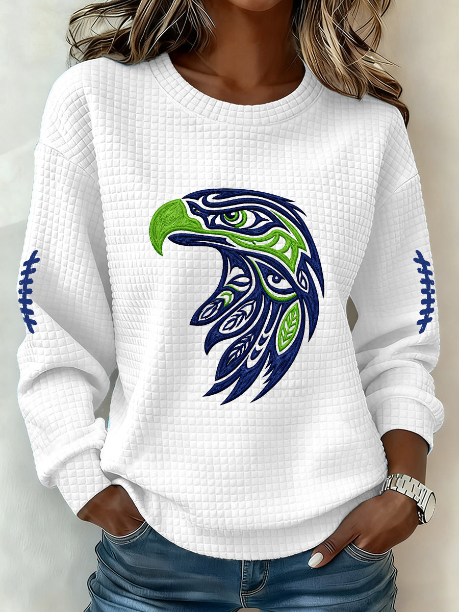 Women's American football sweatshirt