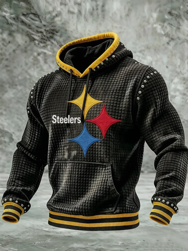 Men's Steelers Print Hoodies
