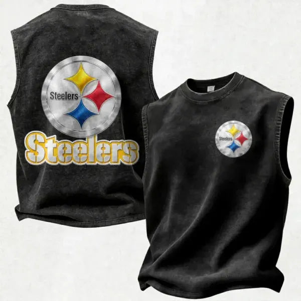Men's Pittsburgh Steelers Football Print Tank Top