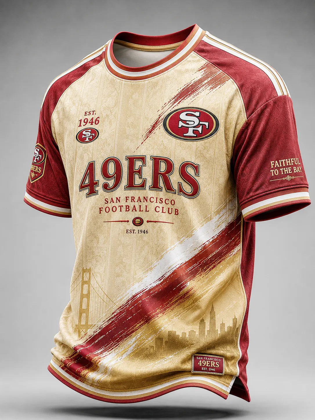 Men's 49ers Crew Neck Tee