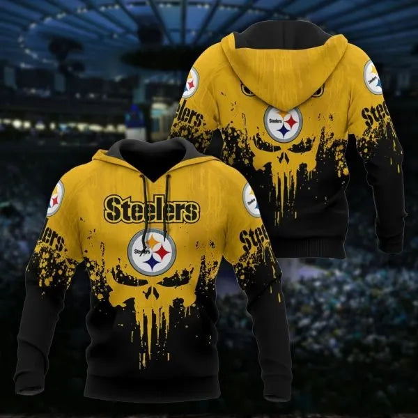 Men's Pittsburgh Steelers Football Team Jersey Fans Hoodie