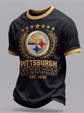 Men's Pittsburgh Steelers Fan Print T-Shirt