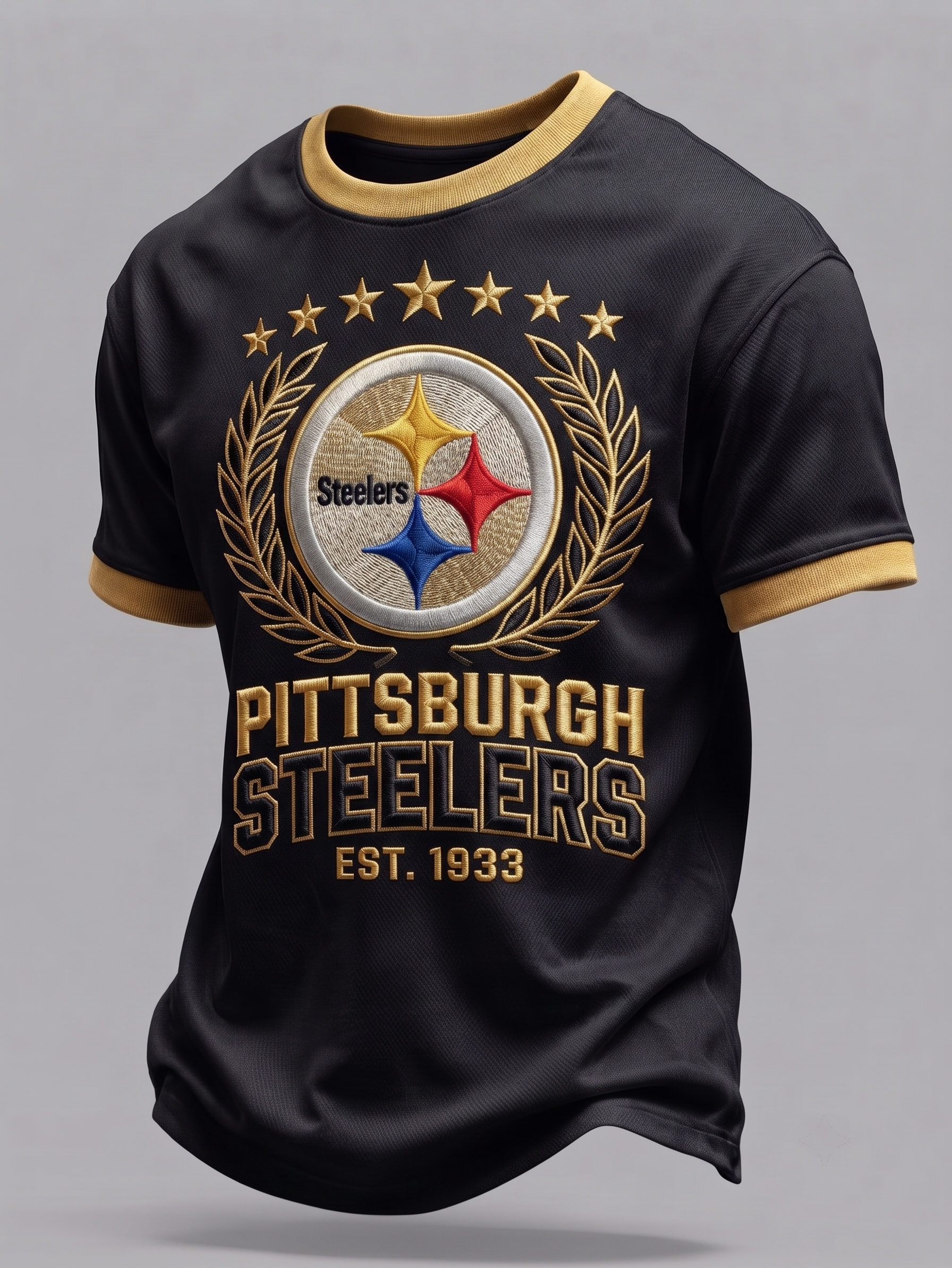 Men's Pittsburgh Steelers Fan Print T-Shirt