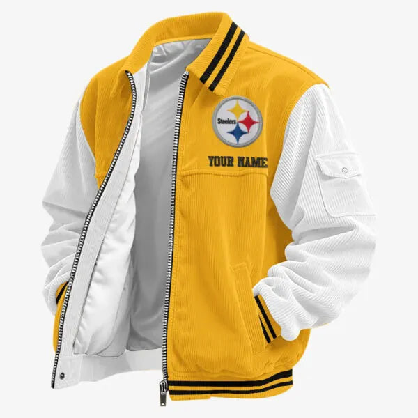 Men's Pittsburgh Steelers Football Team Fan Jacket