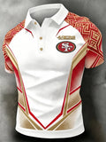 Men's San Francisco 49ersl Team Fan Polo Shirt