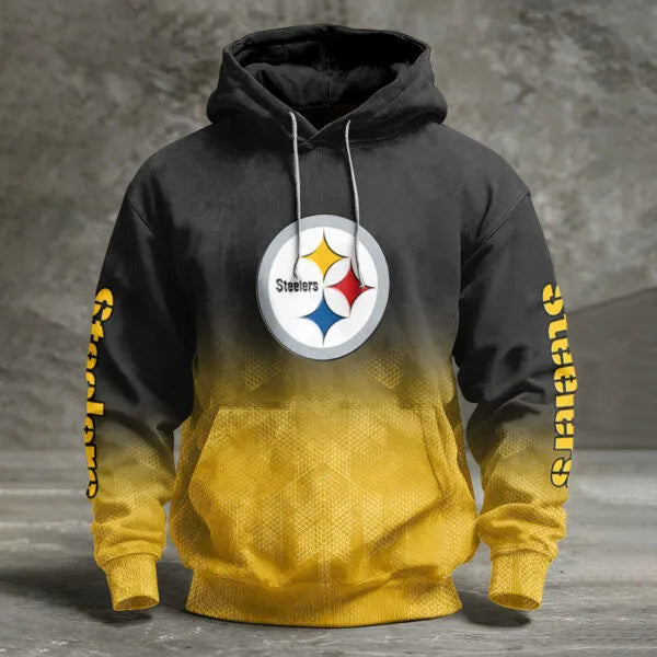 Men's Pittsburgh Steelers Football Team Jersey Fans Hoodie