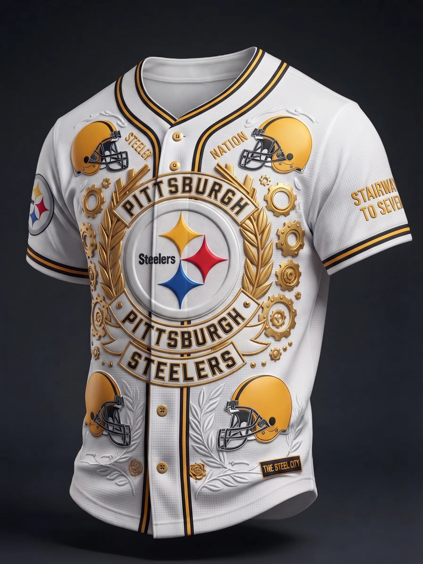 Men's Pittsburgh Steelers Football Fan Jersey