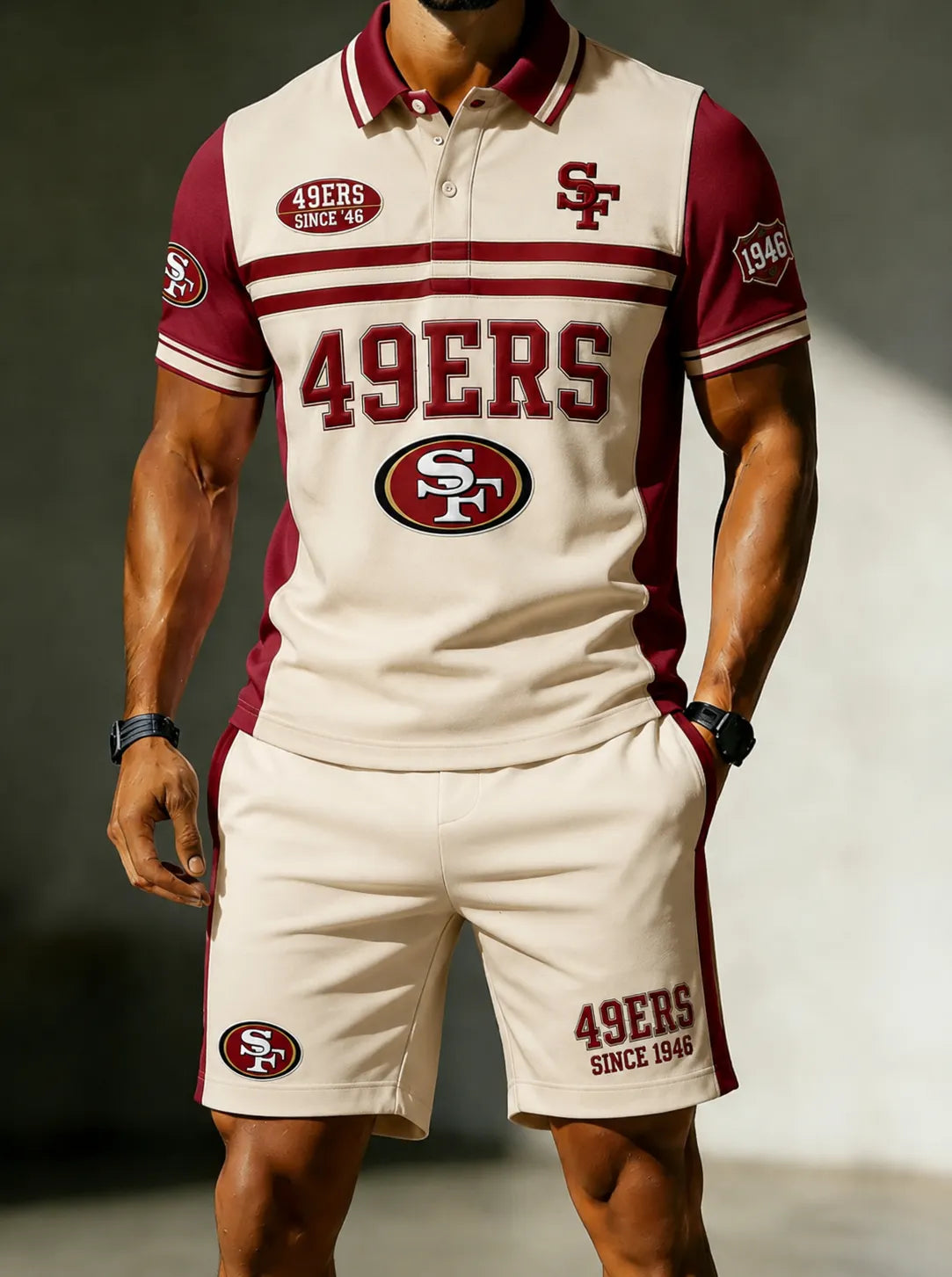 Men's 49ers Jersey Set – New Design