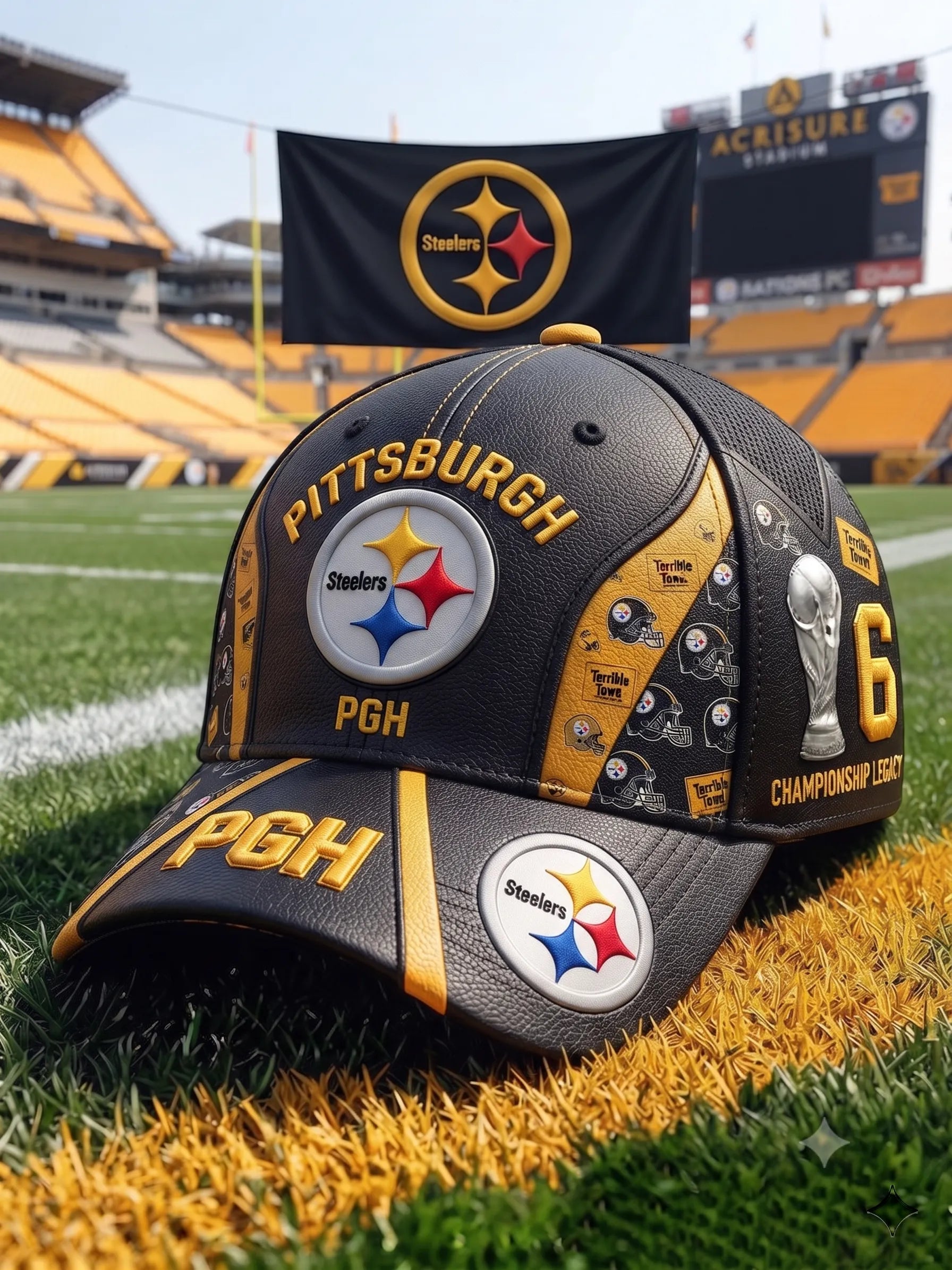 Unisex Pittsburgh Steelers Football Fan Hat