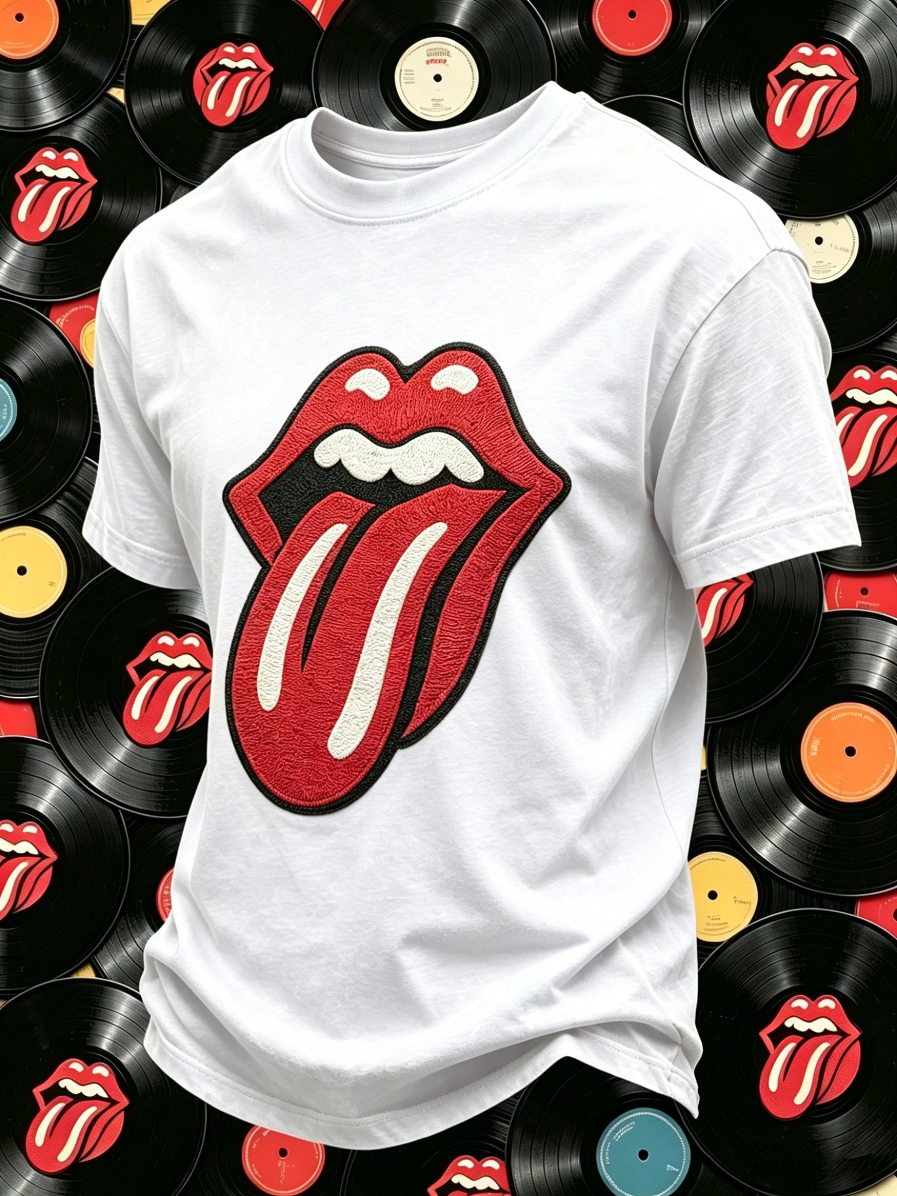 Men's Rock Band Tongue T-Shirt