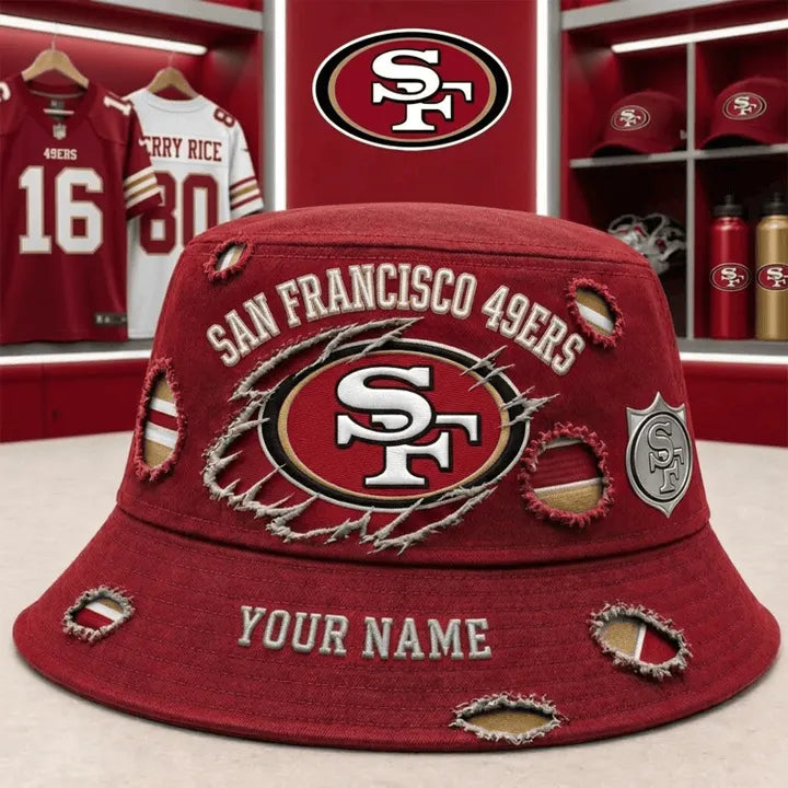 Unisex San Francisco 49ers Fan Bucket Hat