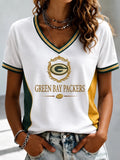 Women's Green Bay Packers Football Fan T-Shirt