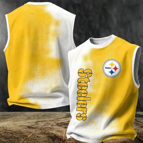 Men's Pittsburgh Steelers Football Print Tank Top