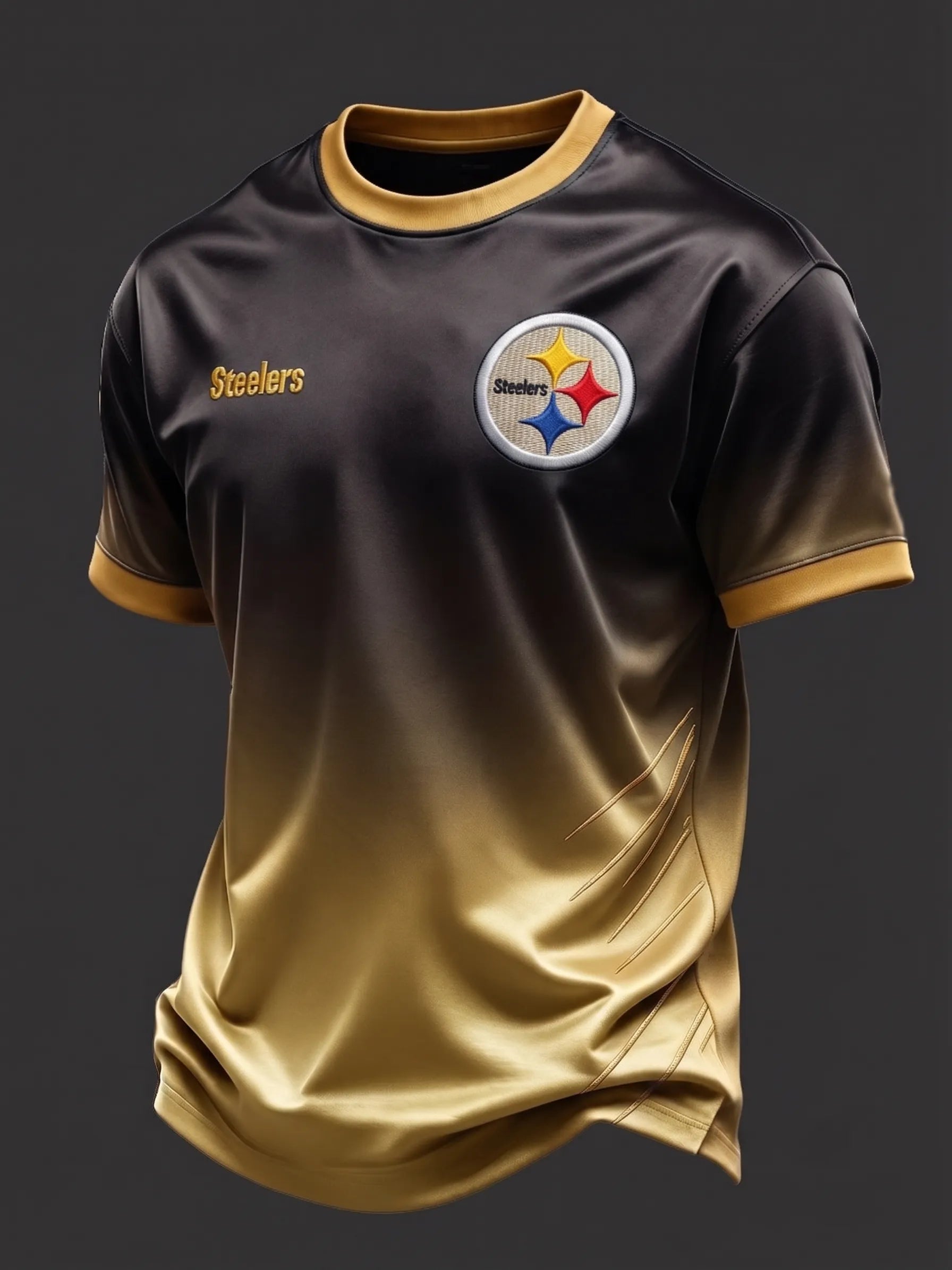 Men's Pittsburgh Steelers Fan Print T-Shirt