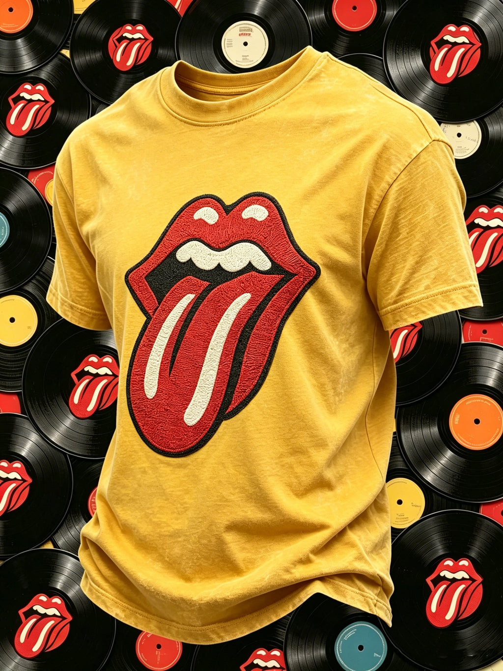 Men's Rock Band Tongue T-Shirt