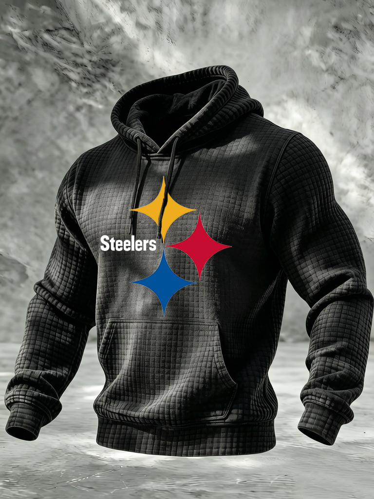 Men's Steelers Print Hoodies