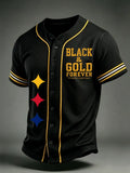 Men's Football Print Shirt