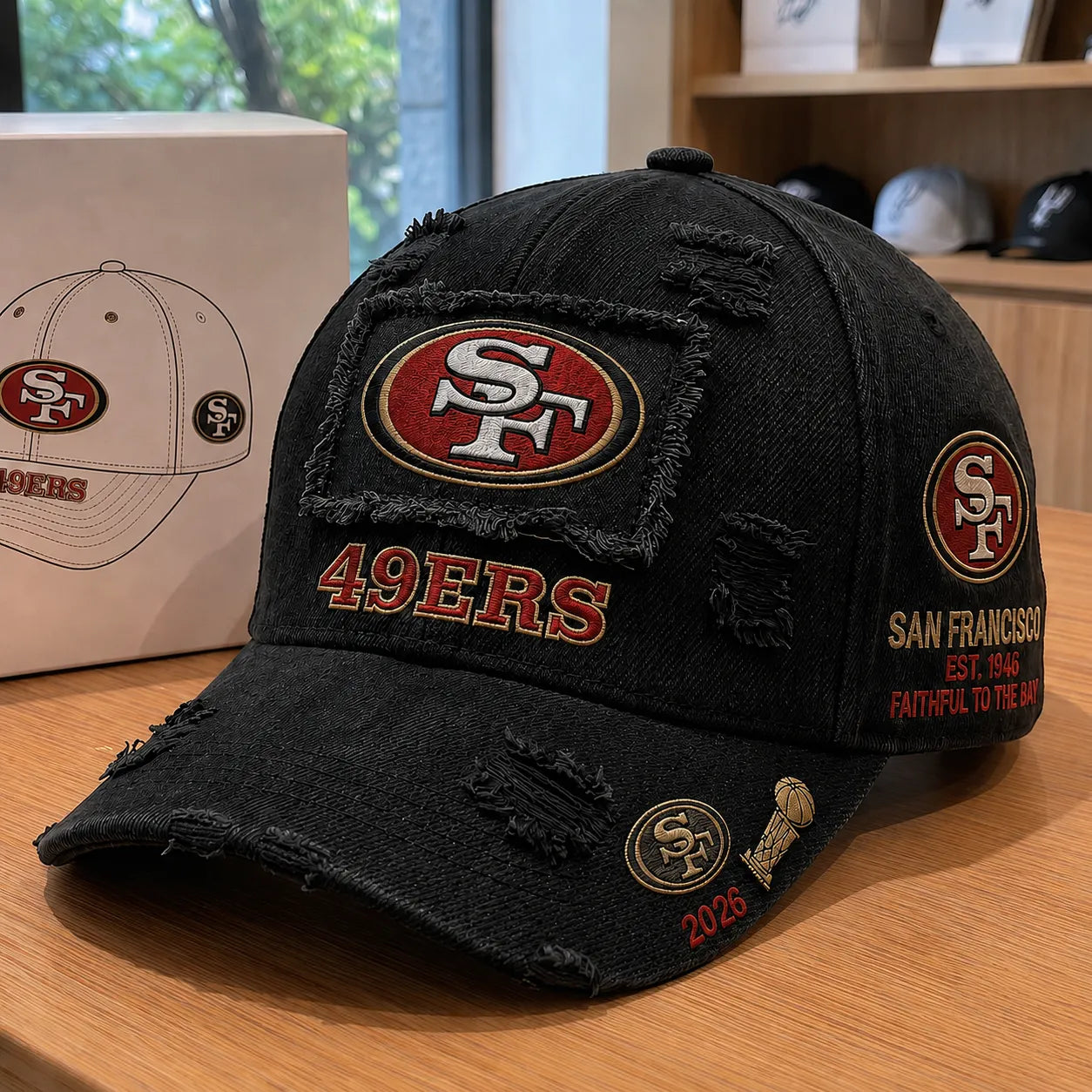 Vintage 49ers Fan Hat