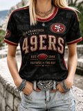 Women's 49ers Crew Neck Tee