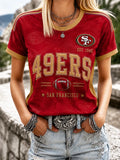 Women's 49ers Crew Neck Tee