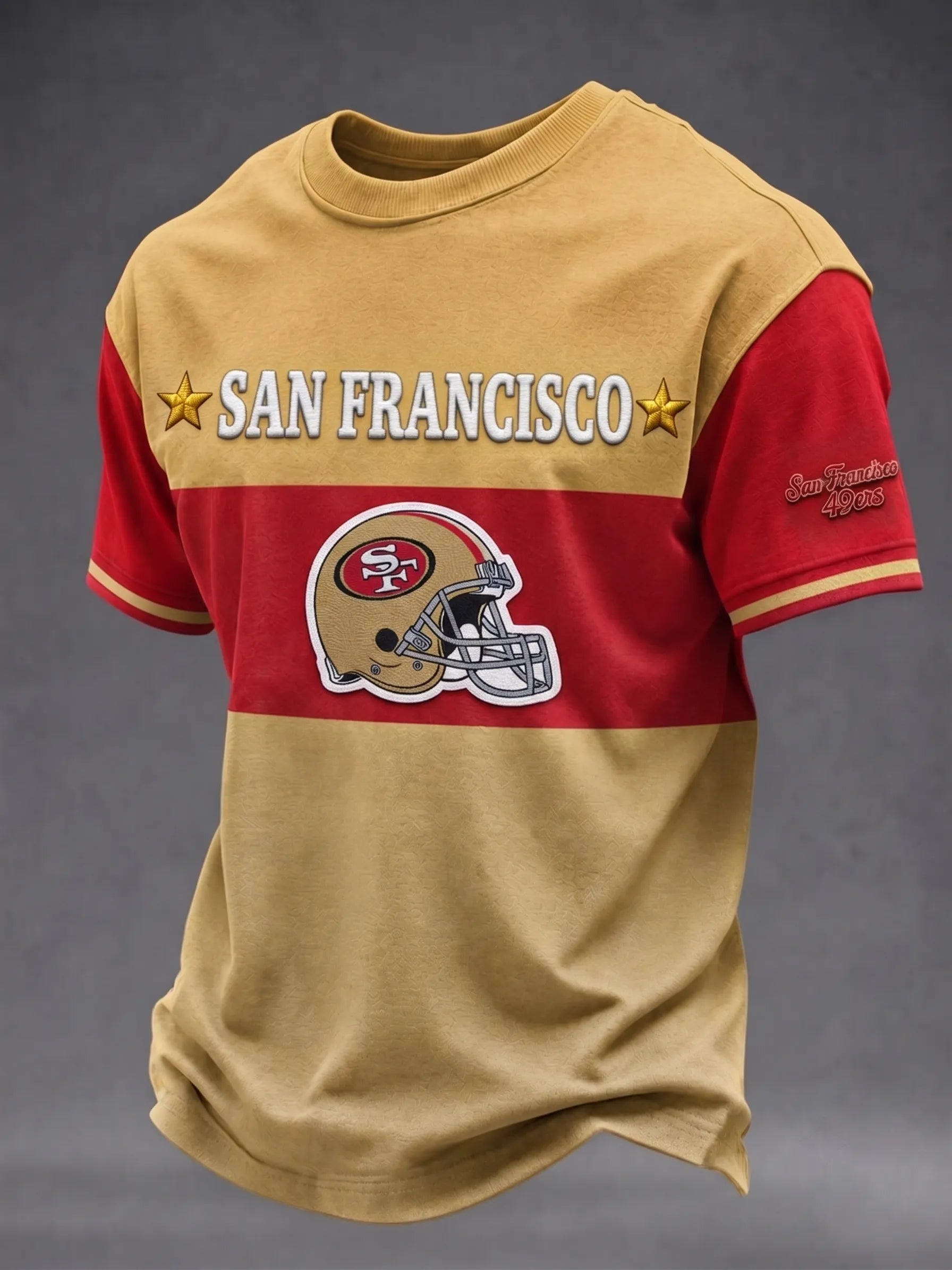 Men's San Francisco 49ers Fan Print T-Shirt