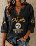 Women's Steelers Casual Blouse