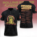 The Rolling Stones Foreign Tongues 3D Apparel Polo Shirt