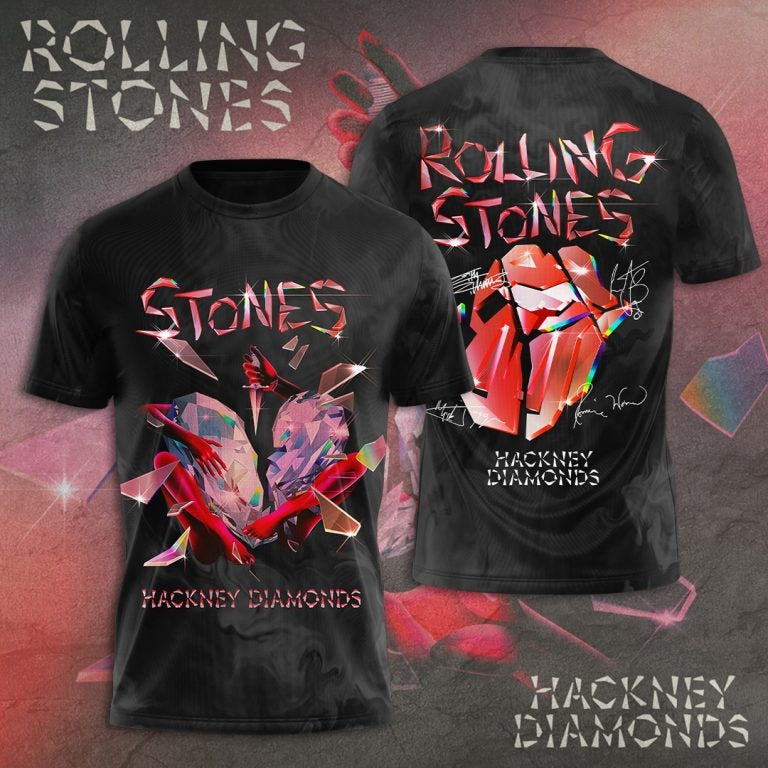 The Rolling Stones 3D Apparel T-Shirt